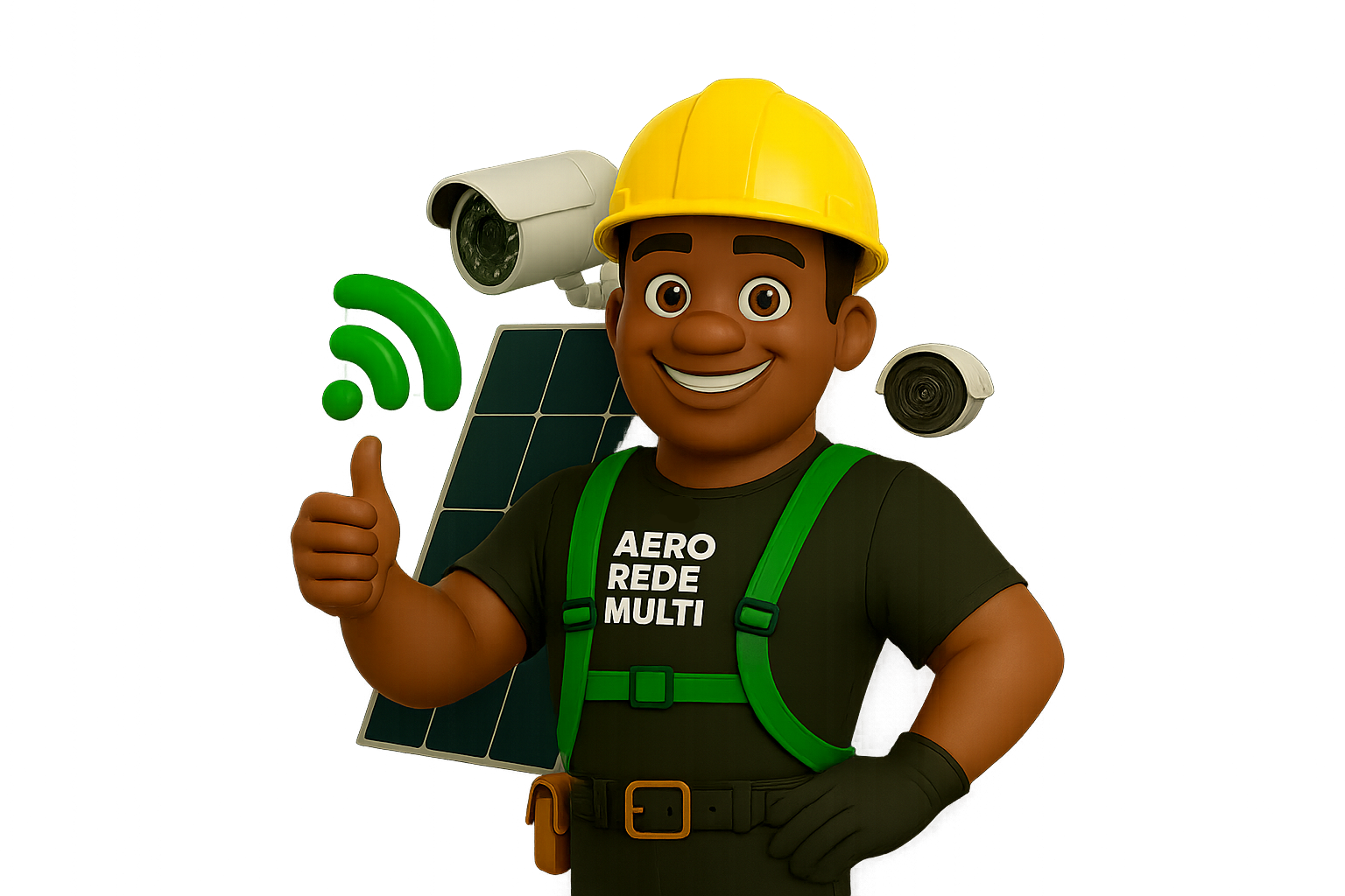 Casa protegida e com energia solar